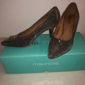 Maurices shimmer pumps size 8.5